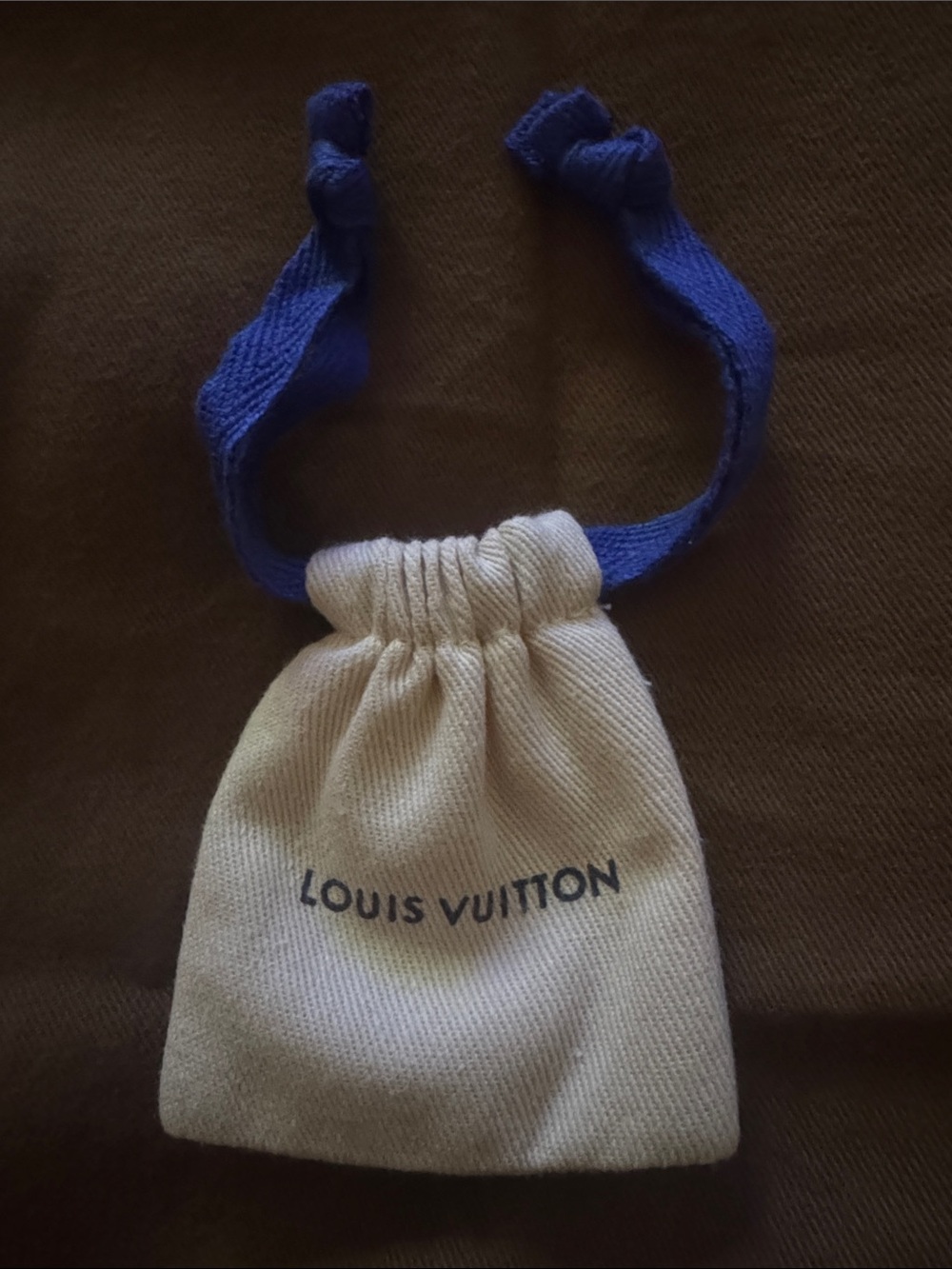 ✨Louis Vuitton Lock & Key String Dust Bag✨